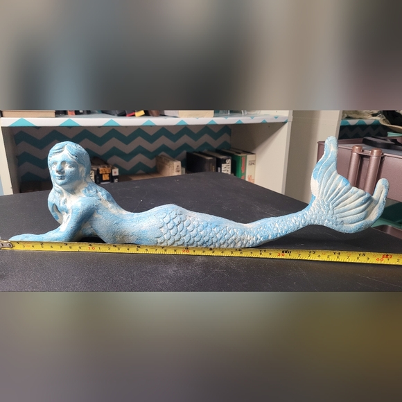 Large Cast Iron Mermaid - Picture 1 of 4